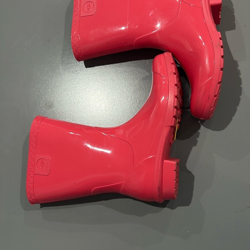 Ugg Kids Pink Rain Boots